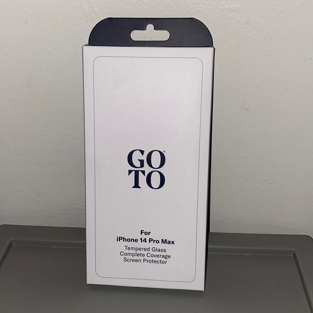 iPhone 14 pro Max tempered glass